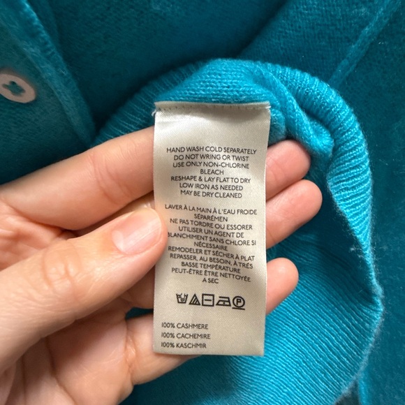 Free People Porta Cashmere Henley Sweater - Picture 4 of 8